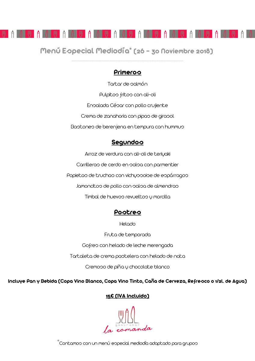 La Comanda Gastrobar tweet media