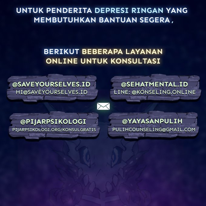 Thread Bermanfaat, Mengenal Depresi Lewat Ilustrasi Gambar ...