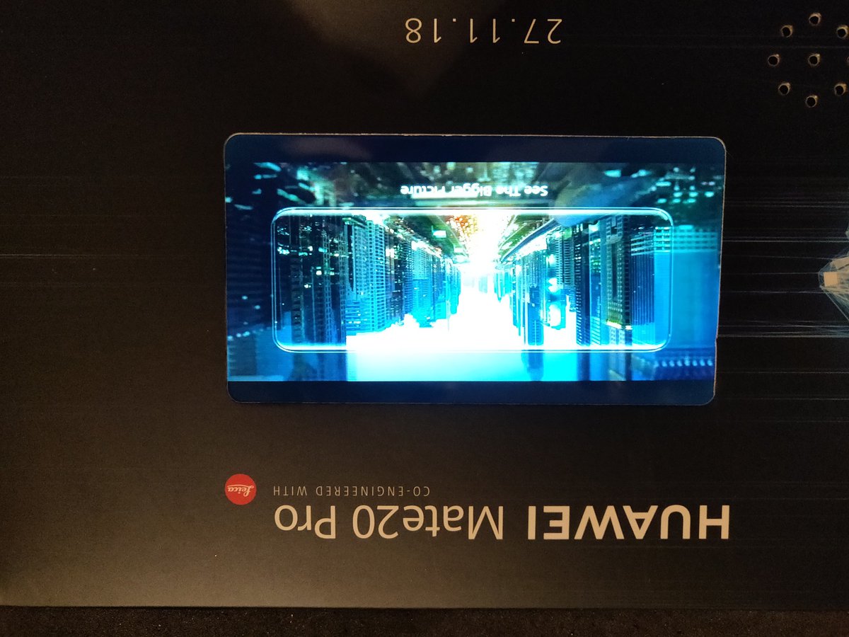 IMSahilBhalla's tweet image. The #huaweimate20pro launches in India tomorrow. First time #Huawei is launching a flagship product in the country. This one rivals the likes of Samsung, Google and Apple in the camera department. #AHigherIntelligence