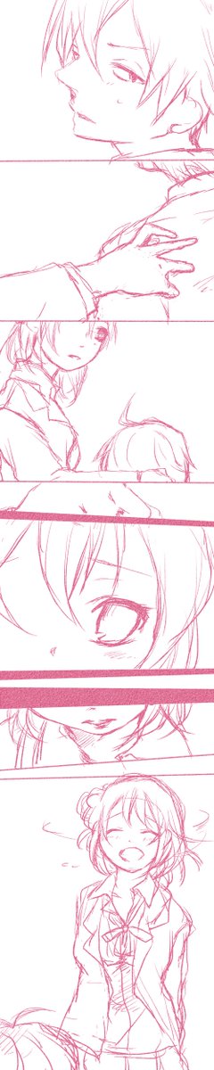 過去の俺ガイル八結絵～やばい描きなおしたい。八幡好きだけどガハマさんすきすぎるのでちゃんと描きたい 
