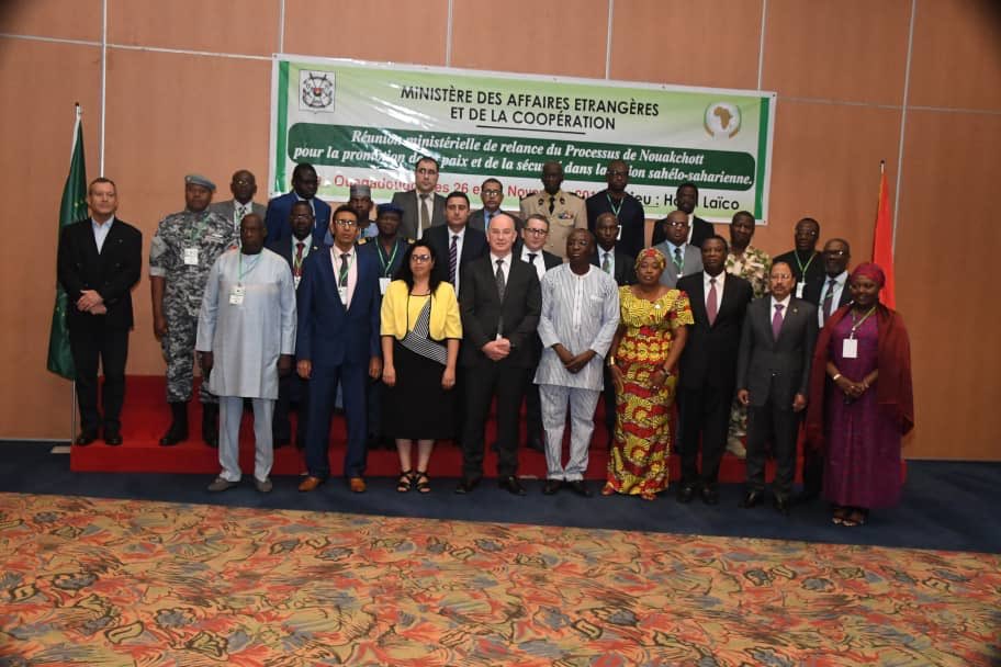 NgogaFred's tweet photo. @AU_Chergui & @AmbSamate opens 9th meeting of the Heads of Intelligence/Security of the #Nouakchottprocess in #Ouagadougou ahead of Ministerial meeting. https://t.co/3zcJv7sgqL