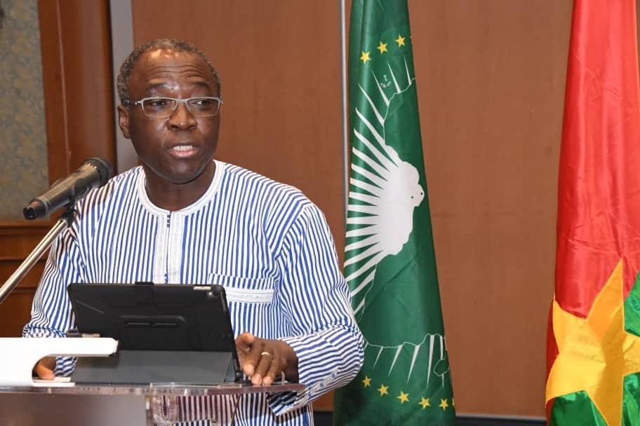NgogaFred's tweet photo. @AU_Chergui & @AmbSamate opens 9th meeting of the Heads of Intelligence/Security of the #Nouakchottprocess in #Ouagadougou ahead of Ministerial meeting. https://t.co/3zcJv7sgqL