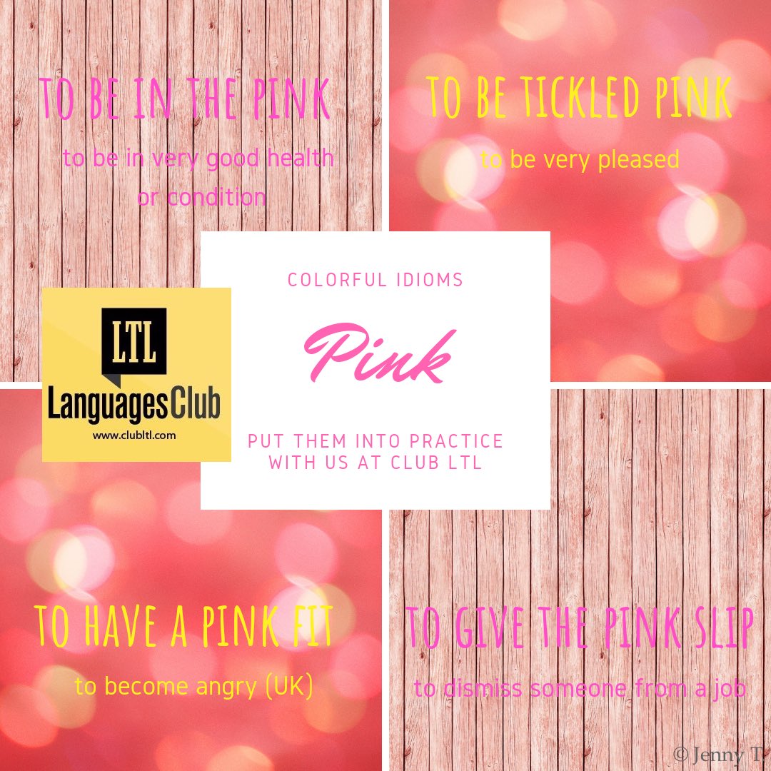 CLUBLTL's tweet photo. #englishinmajadahonda #englishconversationclasses #clubltl #expressionsinenglish #englishnativespeakers #colors #pink Participa en nuestras sesiones de conversación y nuestra divertidísima fiesta de navidad! https://t.co/CVifncmsop