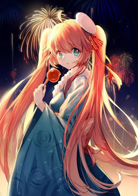 花火 #战舰少女 #大鳳 https://t.co/lcGTy54s9i 