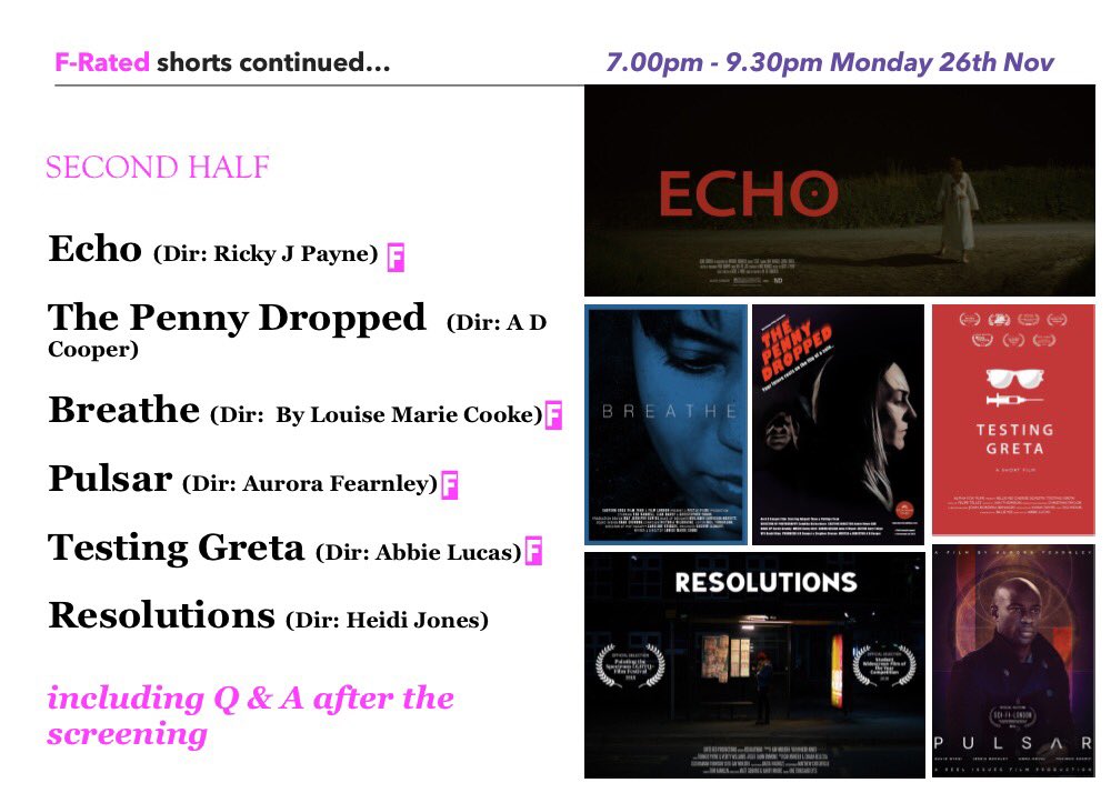 Tonight at <a href="/UKActorsTweetup/">City Lights Film Festival</a> #TweetFest