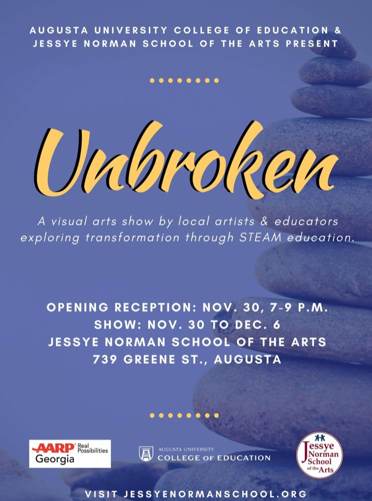 isteamprof's tweet photo. Join us for our wine and cheese opening to #celebrate #CSRA teachers &amp; their journey towards #STEAM.@dekecopenhaver @_clubhouse @AUG_CollegeofEd @STEMGeorgia @RepRickAllen @AUG_University @AUG_OEL @GBCaughman @AUG_VPii @TechTalkAugusta @AUG_ArtDept @AUG_Chronicle #STEAMTEAMS https://t.co/SPX2eQ8d0R