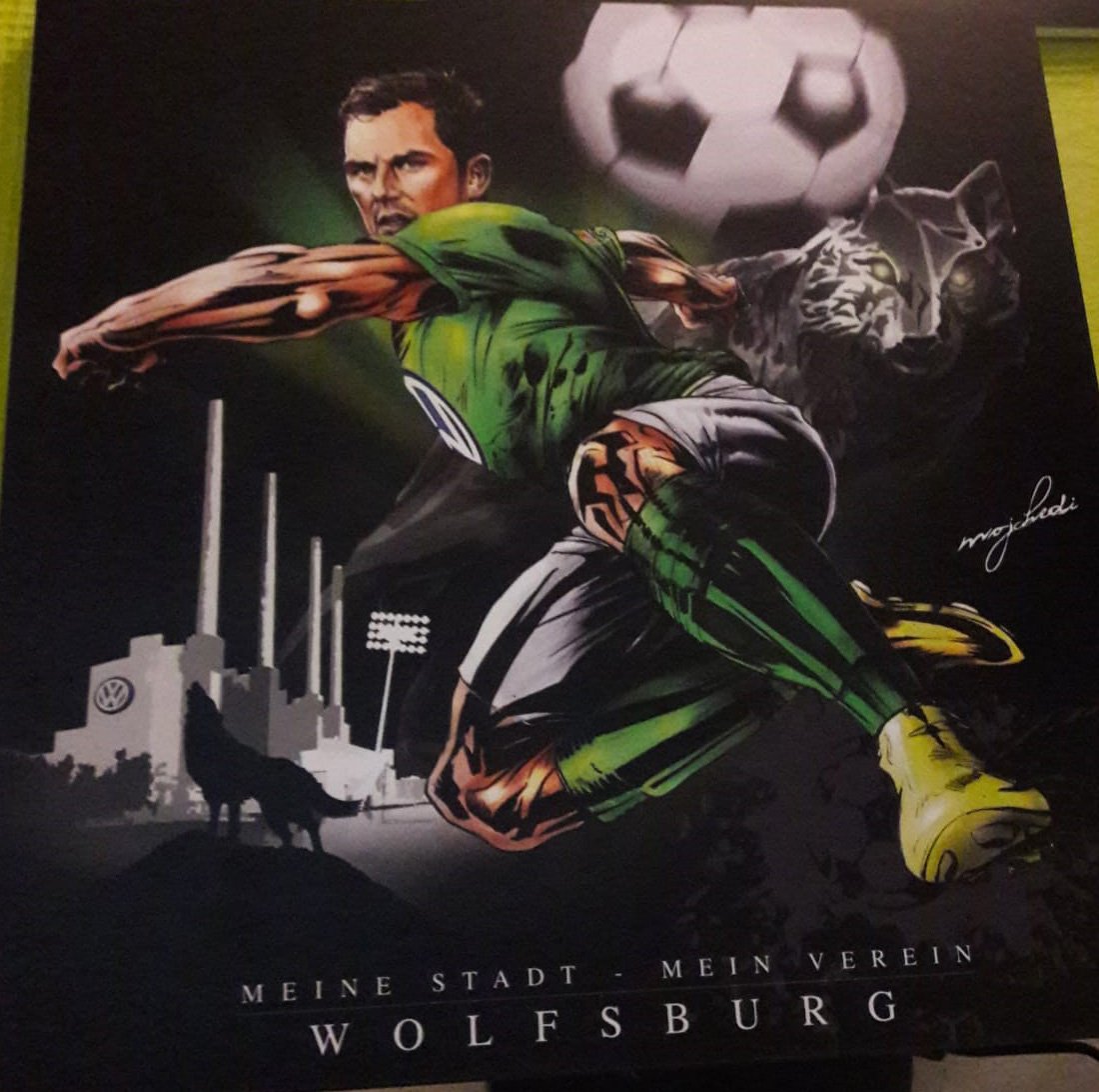 Vfl Wolfsburg Sur Twitter Holt Euch Einzigartige Bilder Eurer Liebsten Wolfe Oder Wolfinnen Gezeichnet Von Kunster Und Vfl Fan Ali Mojahedi Mittwoch Bis Freitag Ab 15 Uhr In Der Vfl Popup Galerie In Den