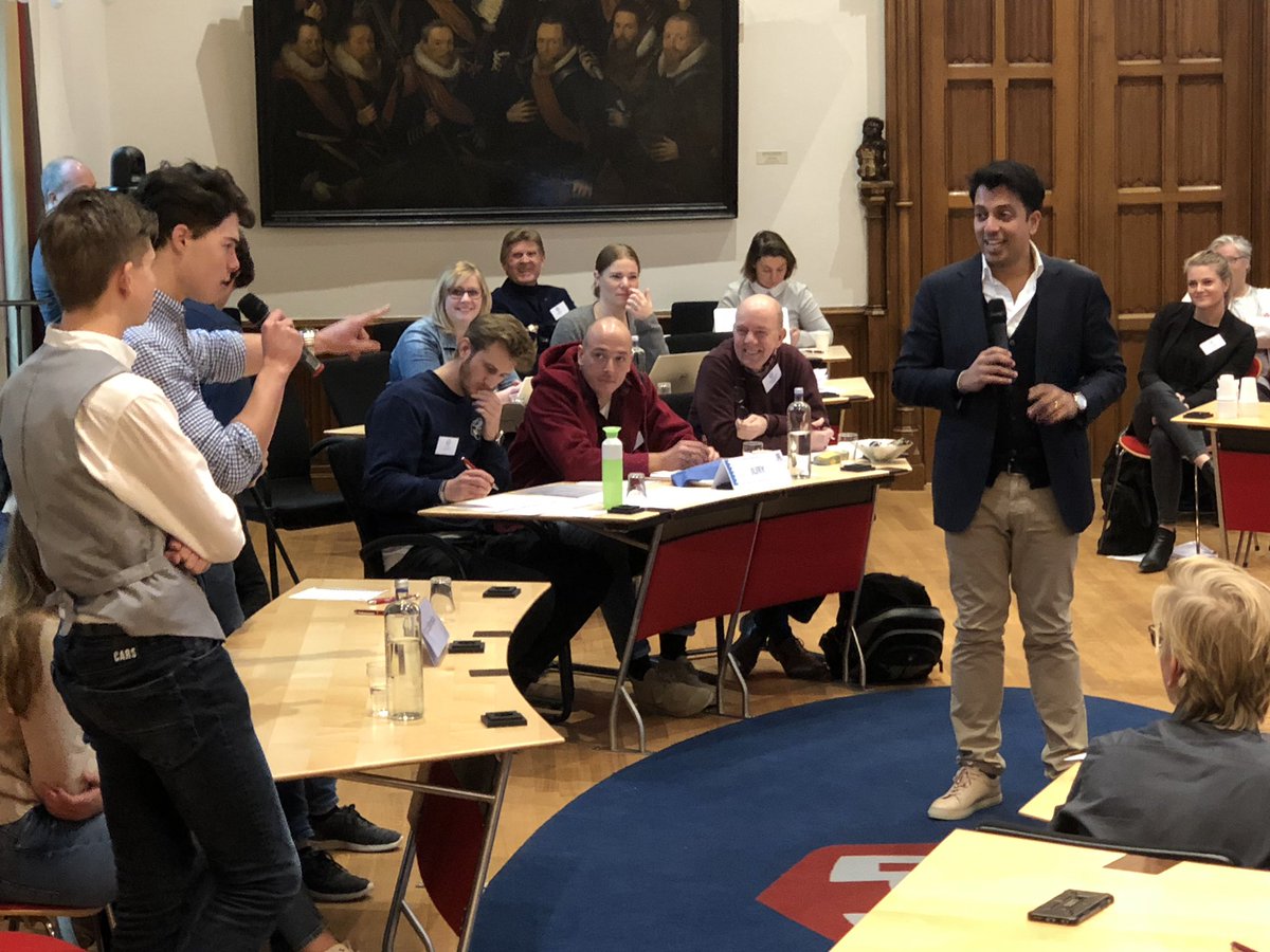 PeterFocus's tweet image. #Scholierendebat Alkmaar. Inspirerend ook voor ons raadsleden