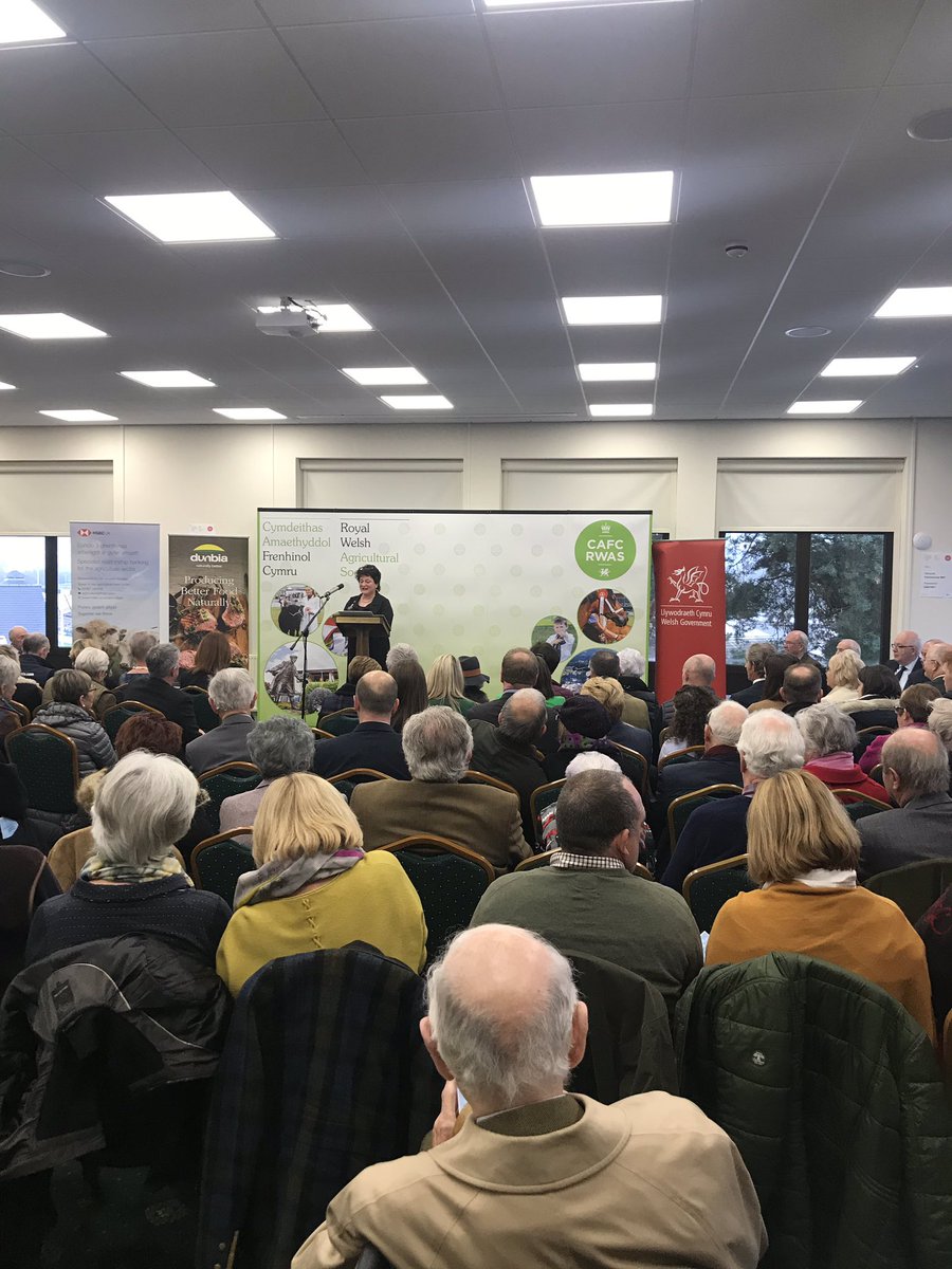 Amazing morning representing @bowelcanceruk at @royalwelshshow #WinterFair in #BuilthWells this morning & receiving an early Christmas present..a cheque for £4500 from Royal Welsh Agricultural Society President Mr Tom Tudor MBE, friends & family! 💛💚💙 #grateful #farmingfamily