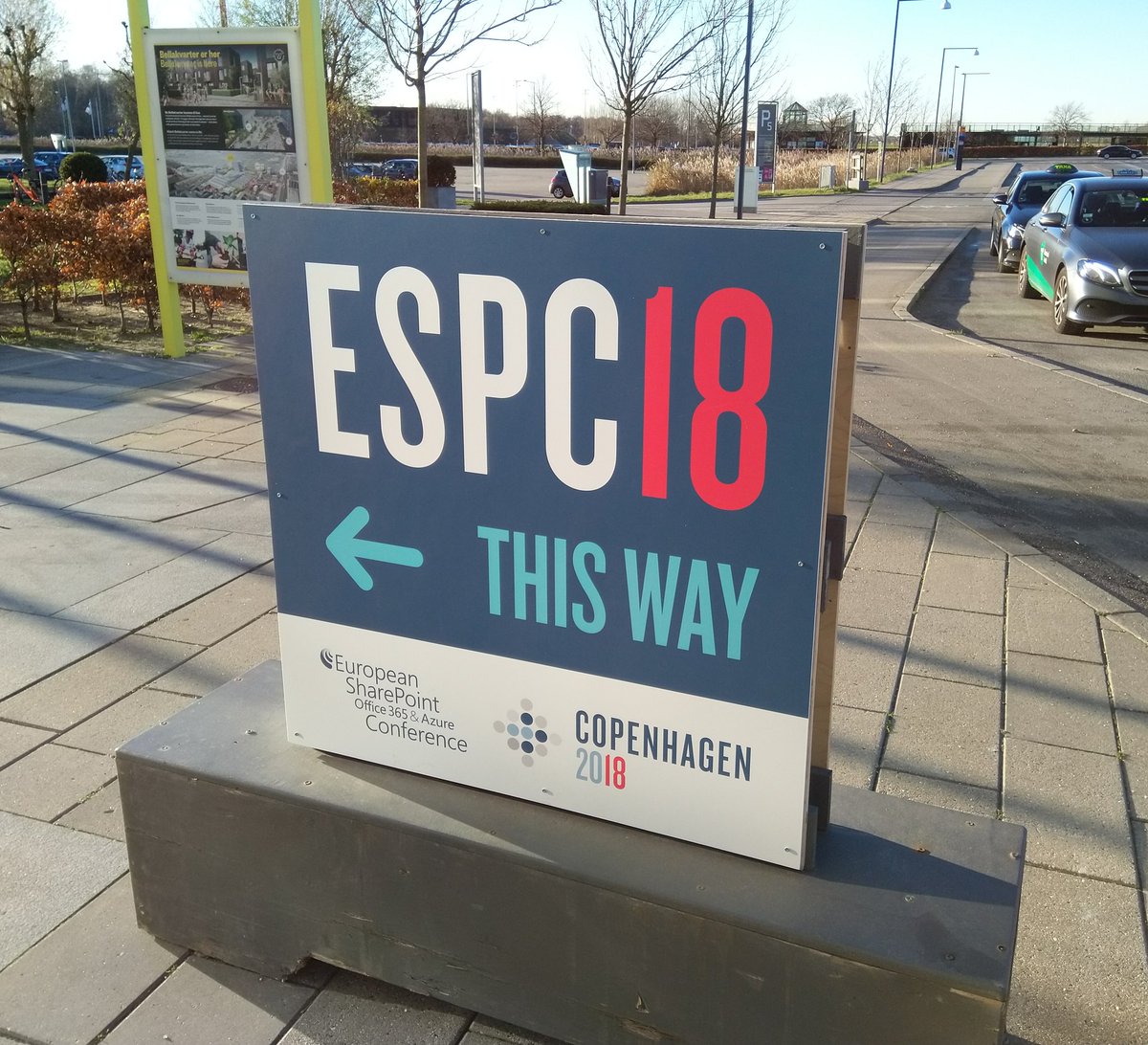 Joao12Ferreira's tweet photo. Final steps ๐ถ to be officially on my last #SharePoint event of the year #ESPC18 https://t.co/WJeMq8HqlD
