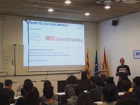 5g_transformer's tweet photo. 🗞📰 News post! Read how the @5g_transformer project participated in the 23rd edition of the #ScienceWeek 2018! Link to full article: https://t.co/DxzOAQfFmD
#5G #5GPPP @5GPPP @Global5Gorg @EU_H2020 #H2020 @DSMeu @NetTechEU
#5GIA #5gforall #scienceweek2018 https://t.co/qfOOCc6xJT