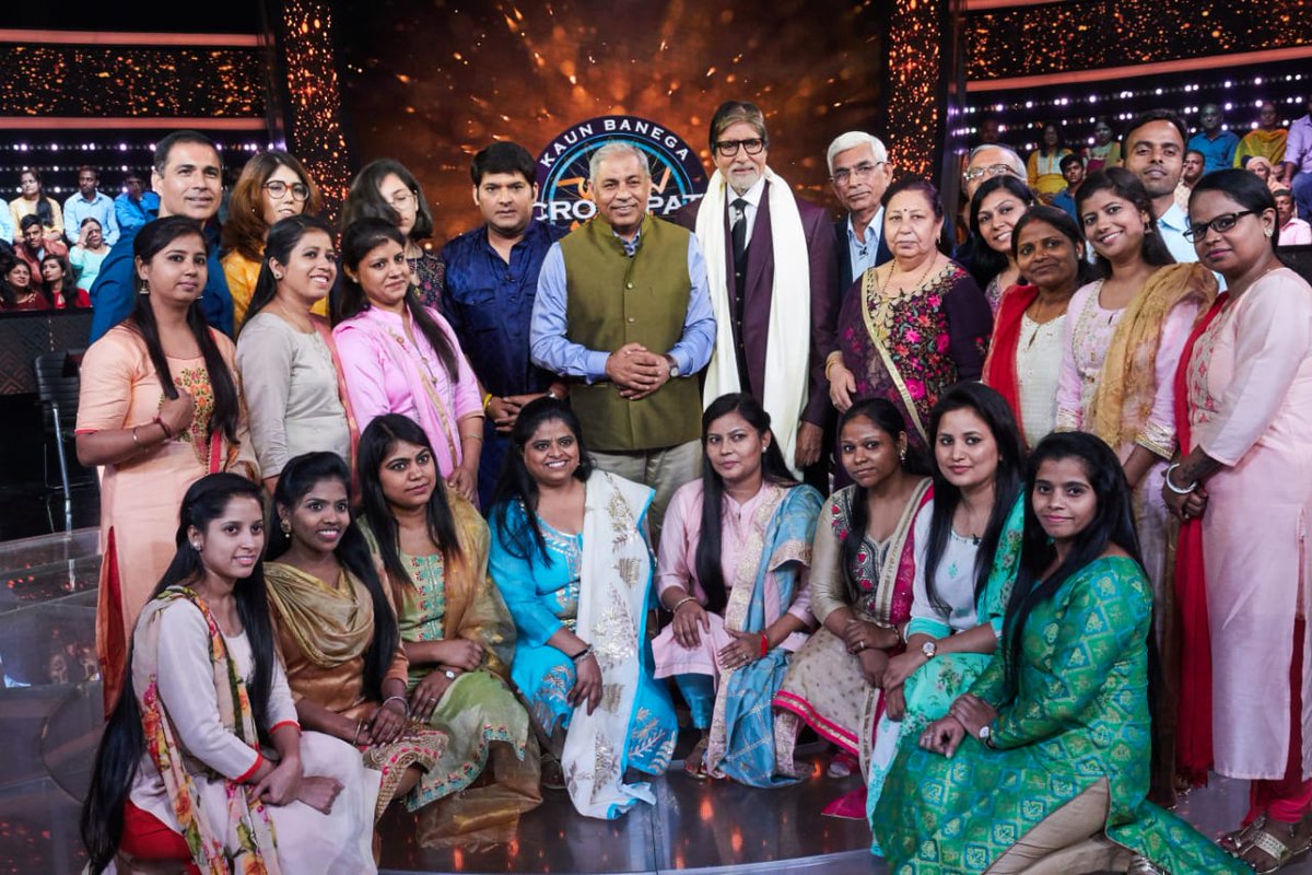 BrookPropIndia's tweet photo. Candor’s #CSR partner, The Earth Saviours Foundation CEO- Mr. Ravi Karla on the sets of Indian television show Kaun Banega Crorepati along with Mr. @SrBachchan and stand-up comic artist Mr. @KapilSharmaK9 advocating a noble cause.
#AddLifeToYourDays #KBC @EarthSaviours1 https://t.co/ArKf1jYYjm