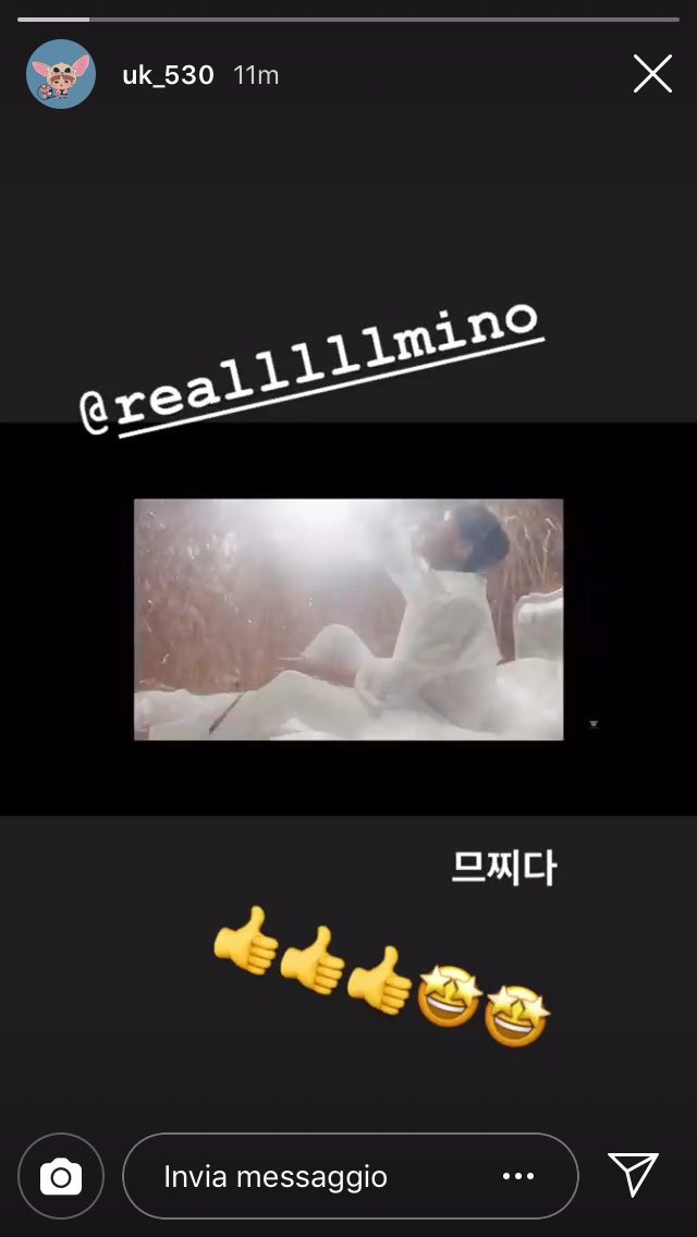 winner_italy's tweet photo. Zico e U-Kwon dei Block B nelle loro Instagram Stories. #XX_MINO_FIANCÉ #BLOCKWINNER 💛💙 https://t.co/82C0dTyYro