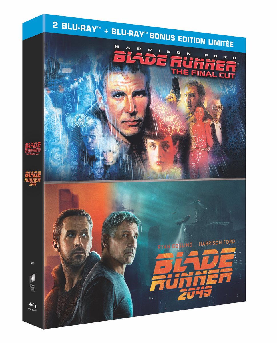 MehdiOmais's tweet photo. #Concours
2 Coffrets Blu-Rays #BladeRunner (les 2 films) à gagner !
> RT pour tenter ta chance jusqu'au 30 novembre à 20h.
> Tirage au sort le 1er décembre. https://t.co/buM3SCfYs6