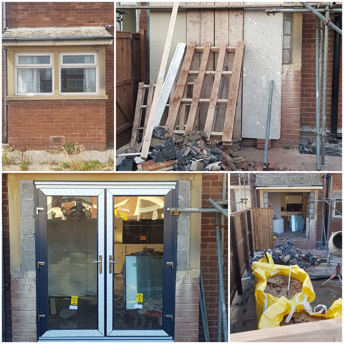 Recent progress to allow access to newly created garden area🏚➡️🏡