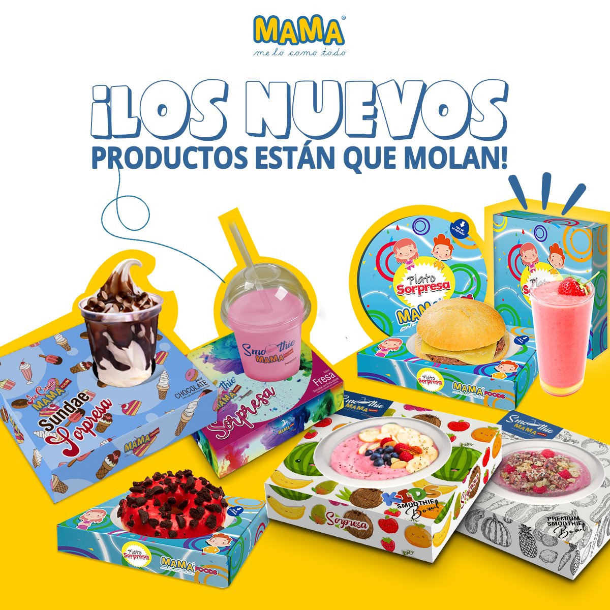 Mamamelocomotot's tweet photo. ¡Los nuevos productos de #MamaMeLoComoTodo están que molan! Tu negocio será la envidia de todos. #ProductosParaNiños #GastroJueguestesMama #NuevosProductosParaTuNegocio #España https://t.co/apBK1DtroK