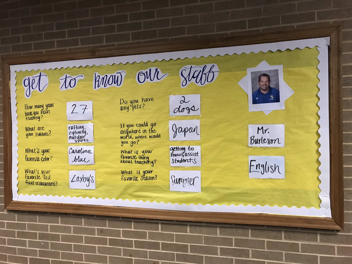 MPHS_Tigers's tweet photo. Meet Mr. Burleson! #stuco https://t.co/yQwkT2pFxQ