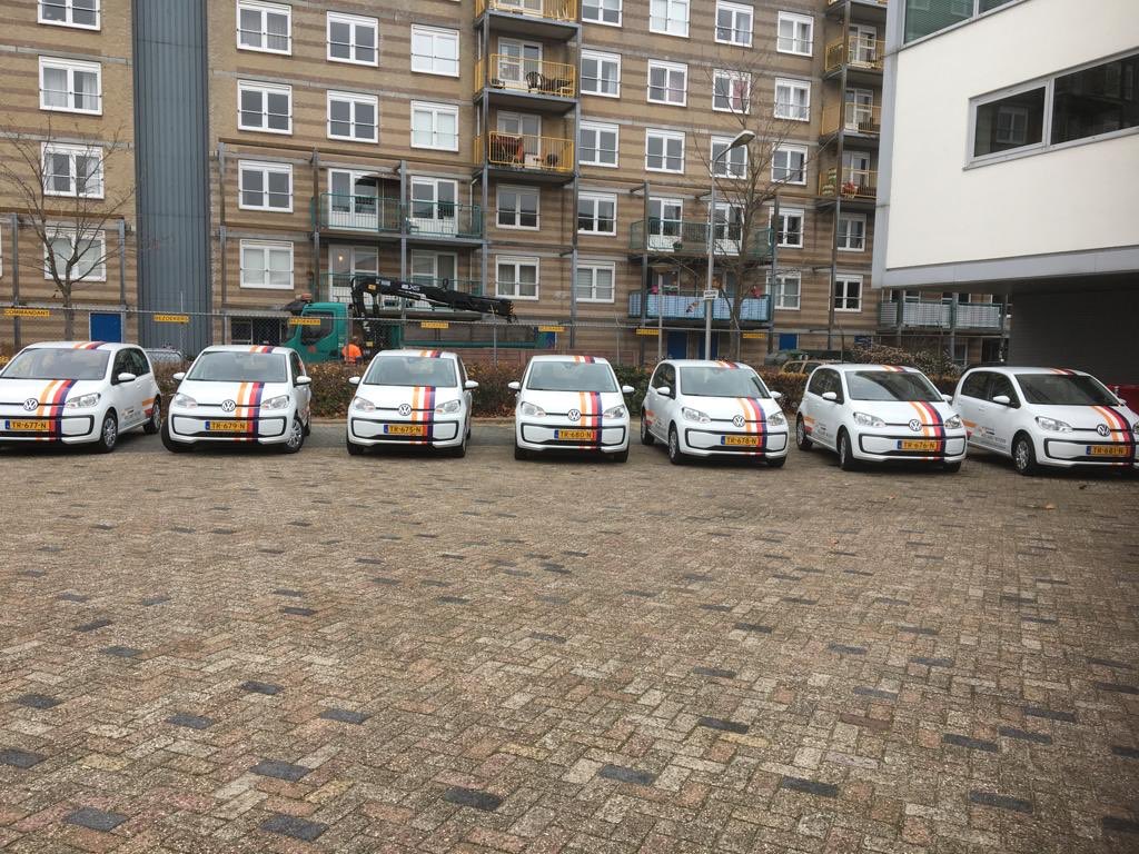 Vandaag de feestelijke ingebruikname van zeven nieuwe dienstauto’s voor de Veiligheidsregio <a href="/VRHM/">VR Hollands Midden</a> #blosopdewangen #7up