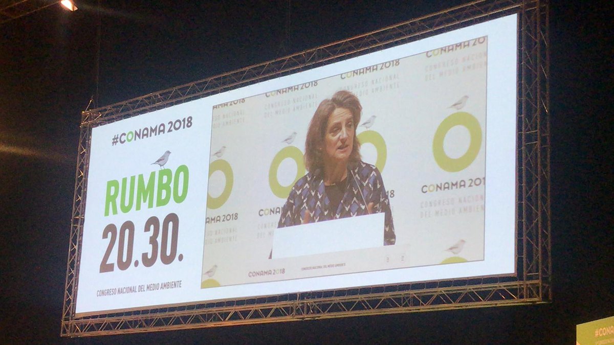 Espanha_Brasil's tweet photo. Gracias @info_conama por contar con la FCEB en la organización del #EIMA2018, la cita imprescindible para hablar de #sostenibilidad en #Iberoamérica y España. Se celebra en Madrid estos días durante #Conama2018 https://t.co/r04VVoJWdG Hoy @berta_fuertes acudió a la inauguración https://t.co/DjetpXXtwK