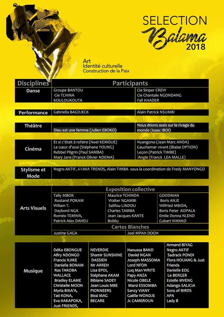 TitiNdema's tweet image. Hello Twitter. Je serais à Douala des le 20 décembre dans le cadre du #Balama #Cinema #MaryJane