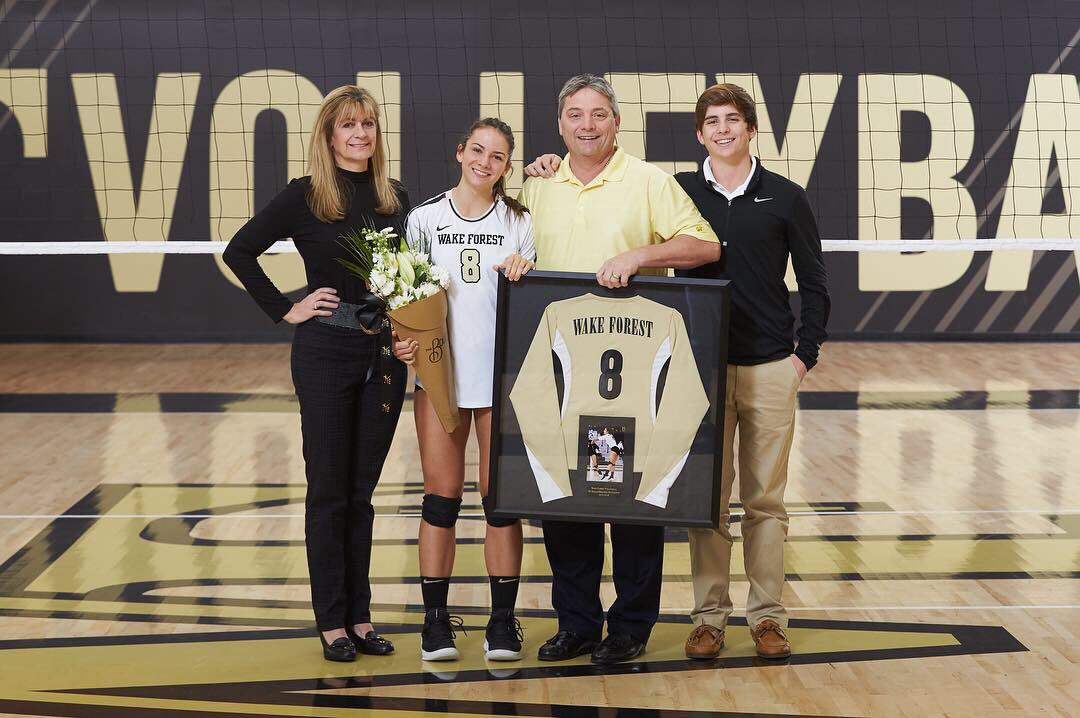 hailey_brooke8's tweet photo. One heck of a ride. Thank you @WakeVolleyball 🎩 https://t.co/T9VU4VwgwF