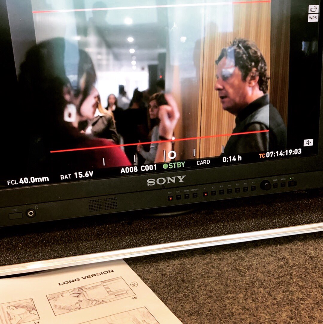 TheGangSpain's tweet photo. Shooting day 3/3 and ”someone” is still enjoying like a child. That’s the secret. 
#weareyourgang
#shooting 
#greatwork 
#greatteam https://t.co/xWeEHCR5CL