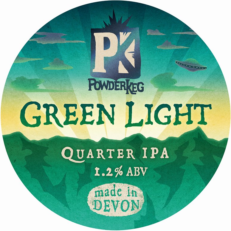 PowderkegBeer's tweet photo. We've cracked it - a low ABV beer that tastes fantastic - all the flavour and no repercussions. Give yourself the Green Light. To stock our keg-only 1.2% pale ale call us on 01395 488181 #lowalcohol #drinklocal #drinkdevon #devon https://t.co/lf6y1CEwsZ