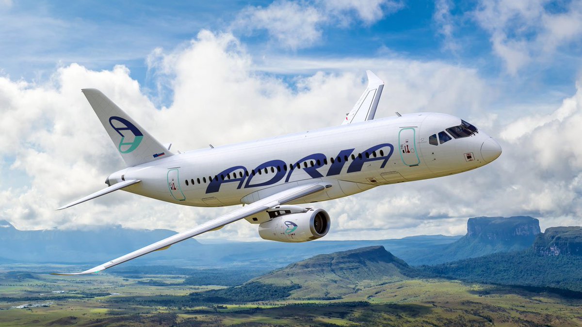 Scac And Adria Airways: Loi For 15 SSJ100 And MRO Joint Venture
superjetinternational.com/media-center/s… #airlines #airways #aviation #MRO #livery #superjet #SSJ100 #planes
