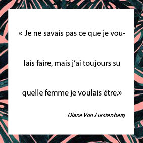 Citation du jour :

"Je ne savais ce que je voulais faire, mais j'ai toujours su quelle femme je voulais être." 💪

Diane Von Furstenberg <a href="/DVF/">DVF - Diane von Furstenberg</a>