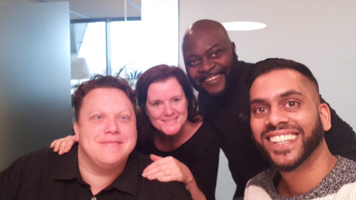 CMoerwijk's tweet photo. Wauw, wat een passie en positieve energie van deze kanjers van Teamens! Kiran, Gerard, Mark en Jan veel succes met jullie prachtige project! https://t.co/FzJoyhAtFC