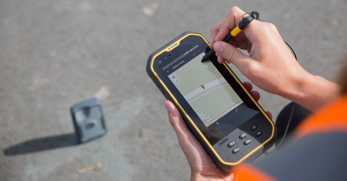 PrecisionLaser1's tweet photo. Introducing the NEW #Trimble #Nomad5 Rugged Handheld!
The Nomad 5 is powered by Android 8.1 and functions as a fully-rugged mobile computer with a 5-inch color touchscreen, 4G LTE cellular connectivity and Bluetooth
Find Out More: https://t.co/jsYYWpn4QD
#PLI #Geospatial #GNSS https://t.co/BGsEef0w7z