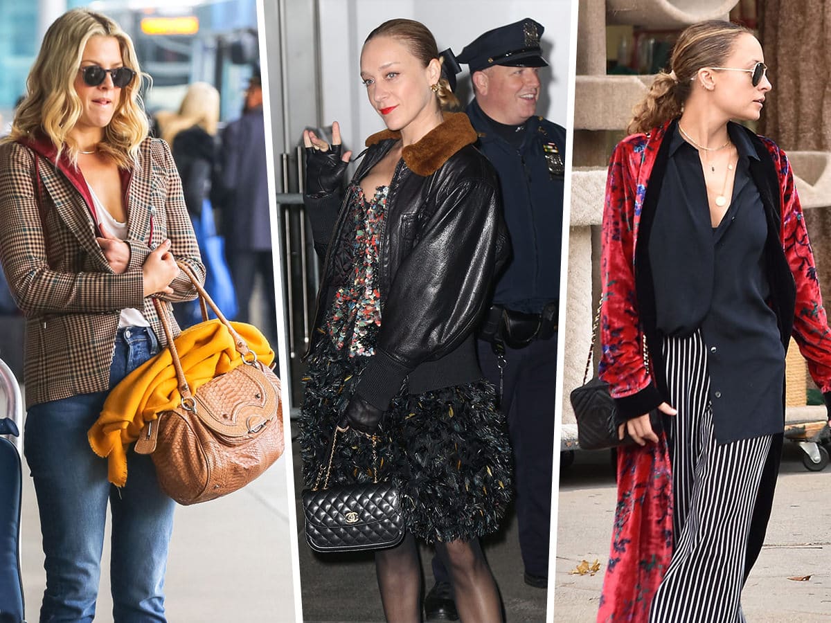 Celebs Keep Warm During Pre-Fall While Carrying Bags from Prada and Versace  - PurseBlog