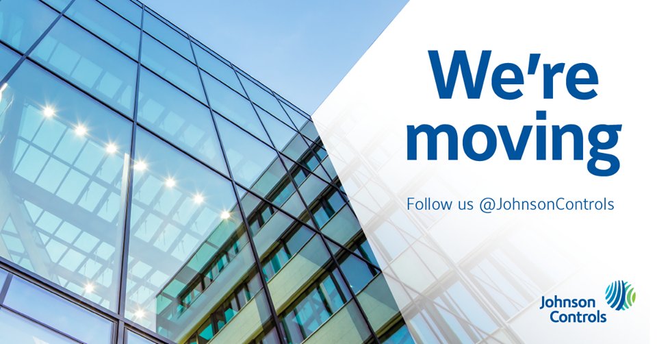 #ICYMI: We’re moving! Follow us at <a href="/johnsoncontrols/">Johnson Controls</a> for all the news, insights and product updates you need to stay in-the-know with building technologies and solutions. See you there!