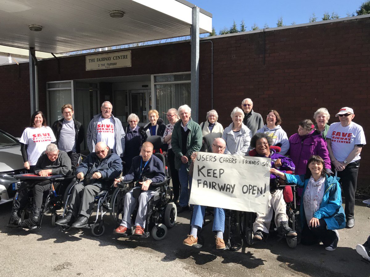 wendcmore's tweet photo. #BrumHour #MondayMotivation We are desperately fighting to keep our beloved Adult Day Centre open. Please help us to continue our legal fight to Save Fairway Day Centre. https://t.co/nVTA7VlkgT https://t.co/8fVaEHhE1Z