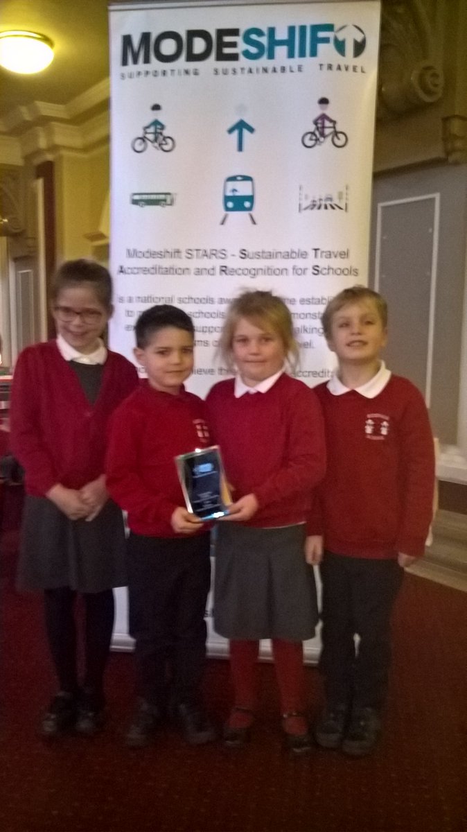 Be_Travel_Smart's tweet image. Congratulations to #Riddings Infant school @ModeshiftSTARS primary school of the year 2018 for #Derbyshire