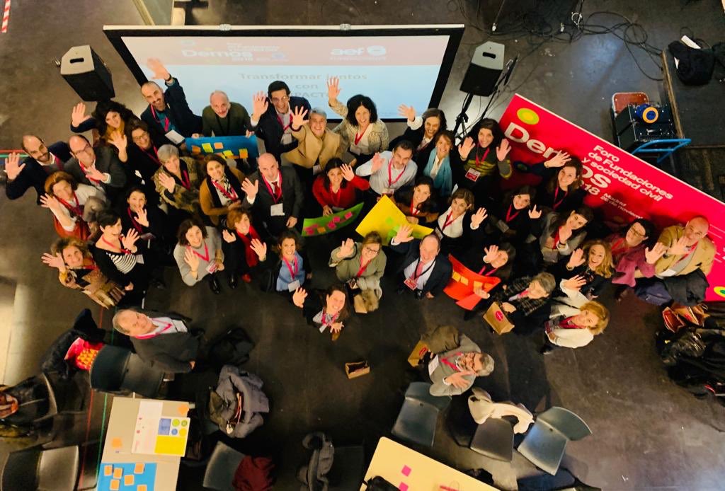 NetexploSpain's tweet photo. Nuestra experta en Innovación Social @beatriz_delfa ha participado hoy en el taller "Trabajar Mejor. #BigData e Impacto" del Foro #Demos2018, celebrado en favor de las Fundaciones y la sociedad civil @foro_demos.
#innovacionsocial https://t.co/XDnusTCopO