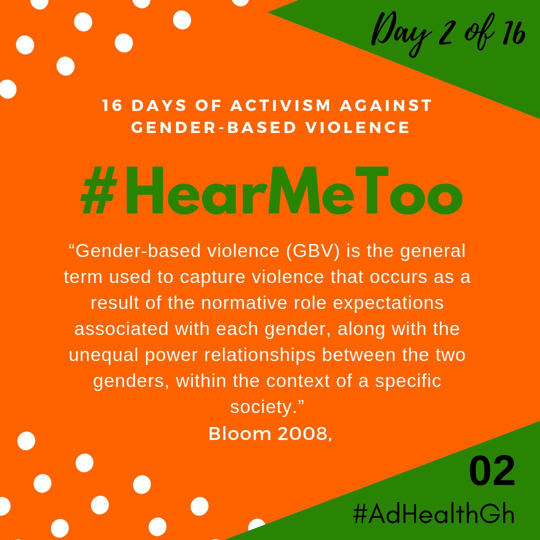adhdghana's tweet photo. What is Gender Based Violence? Bloom,2008 gives us the definition! #AdHealthGh #HearMeToo #EnoughWithTheSilence #GBV https://t.co/jCq7dycRrf