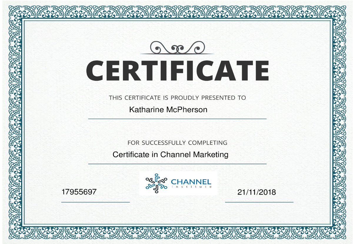 Channel Institute (@channelinstitut) on Twitter photo 