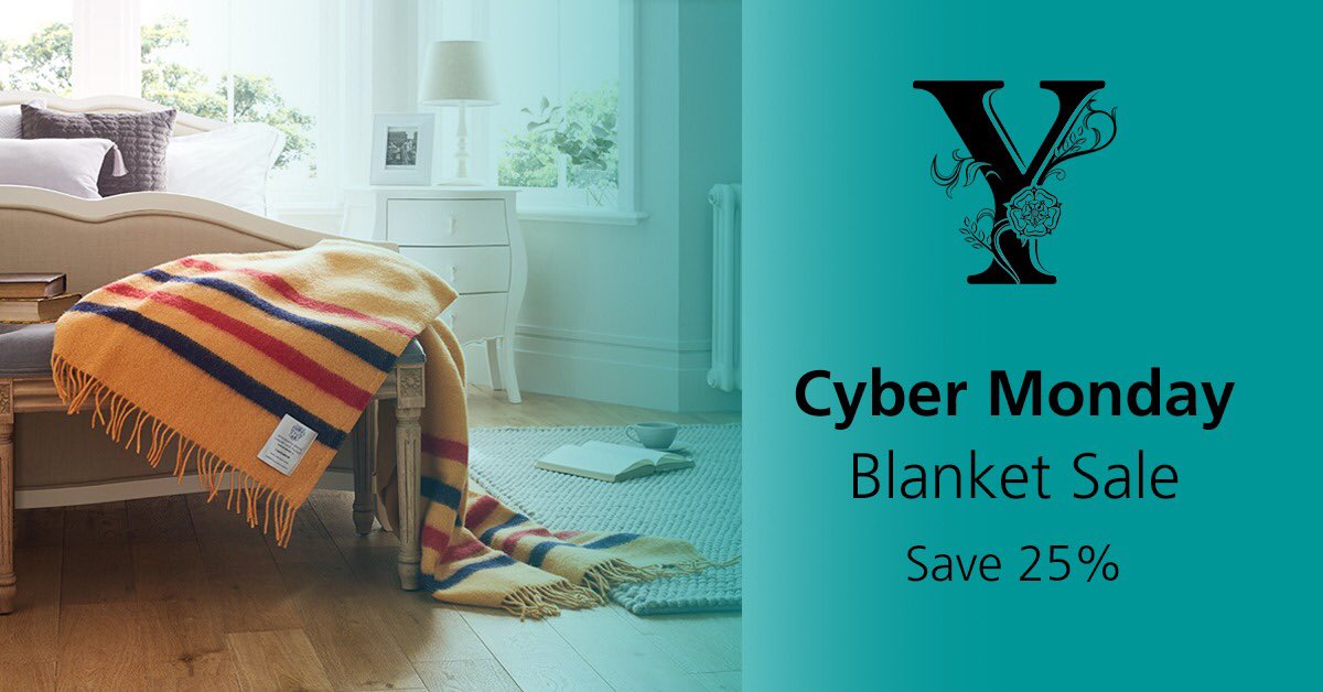 Our Fantastic #CyberMondayDeals are here! Get your #christmas shopping done early and treat someone you love a luxurious cashmere blanket!  #madeinuk  #luxurylife bit.ly/2KsqW8i