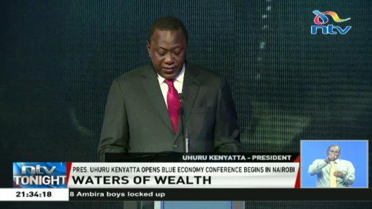 ntvkenya's tweet image. The inaugural global Sustainable Blue Economy Conference kicked off this morning bringing together over eighteen thousand delegates from all over the world. #NTVTonight #NTVBusiness @AmbokoJH