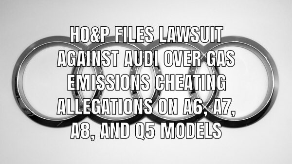 HOP_Law's tweet photo. Lawsuit filed against @Audi by @HOP_Law law firm over gasoline emissions cheating allegations on Audi A6, A7, A8, and Q5 models:

https://t.co/HB2CanJjRW

#audi #emissions #emissionscheating #a6 #a7 #a8 #q5 #lawsuit https://t.co/aeHruCe1S9