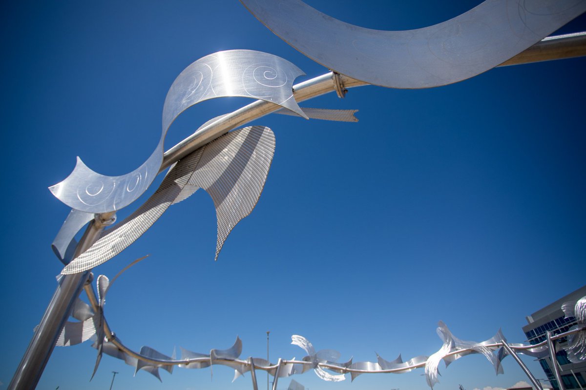 Every piece of art tells a story. For @kevinrobbstudio, the sculptor behind "Kite Festival," a devastating stroke forced a new chapter for his art. Read his incredible profile in <a href="/denverwestword/">Denver Westword</a>! Kevin Robb Found His Voice Through Sculptures westword.com/arts/colorado-…