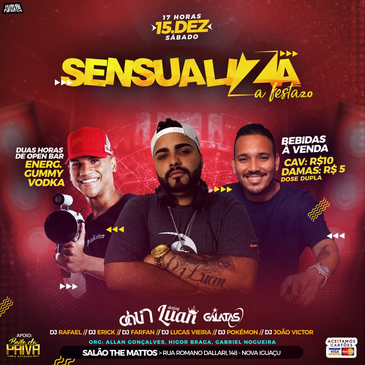 azevedo_taci's tweet photo. Lembrando que os ingressos da SENSUALIZA 2.0 estará indo para o segundo lote no dia 1 de dezembro, então corra e garanta já o seu ingresso enquanto ainda está no primeiro lote 👍🏾😁🔥 https://t.co/xLpYEndYza