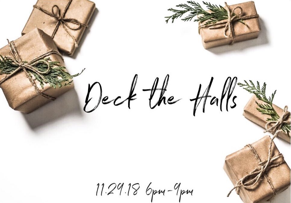 GreenvilleFirst's tweet image. It’s that time of year! We are decking the halls and would love for you to join us this Thursday at 6pm. 
⠀⠀⠀⠀⠀⠀⠀⠀⠀
#GreenvilleFirst 
#DecktheHalls