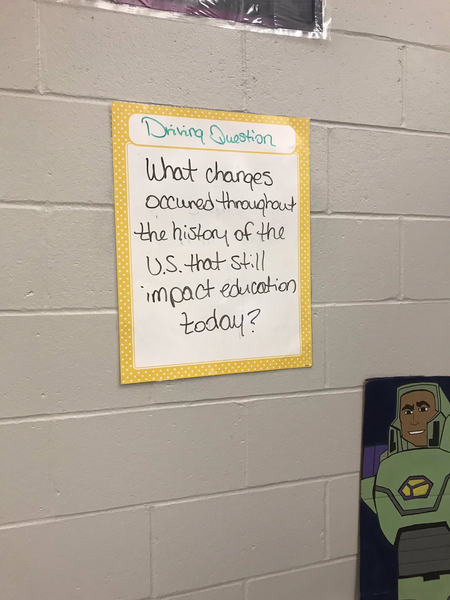 caps_washington's tweet photo. CAPS Teaching explores the history of education with a timeline gallery walk to better understand today’s public education system. #FoundationsofEd https://t.co/VVfjjykG9o