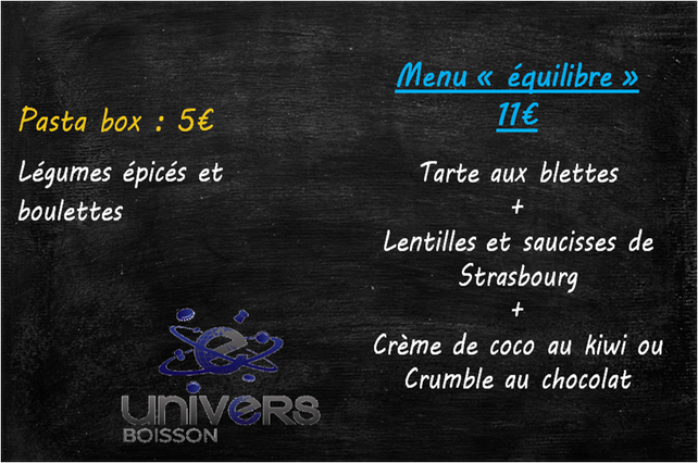 TicTac_Toque's tweet photo. On se retrouve demain #mari27novembre pour le #déjeuner à @Univers_boisson  ! #foodtruck #drôme #bière #menudujour #cuisineduteroir https://t.co/nIIzs8Gaq0