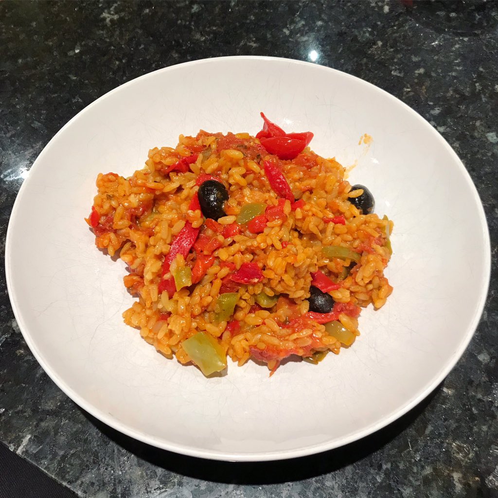 Really impressed with the new vegan range at <a href="/Morrisons/">Morrisons</a> loved the paella and red velvet cupcakes 😍