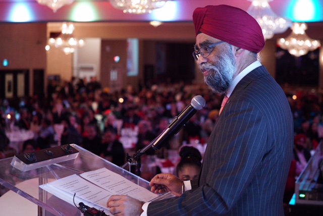 HarjitSajjan's tweet photo. Last night, I proudly accepted the nomination as the @liberal_party candidate for the riding of Vancouver South. Thank you to our amazing volunteers for putting on such a great event. Time for #TeamSajjan to get to work! #PositivePolitics #VanSouth https://t.co/SXMh1Q3Xkm