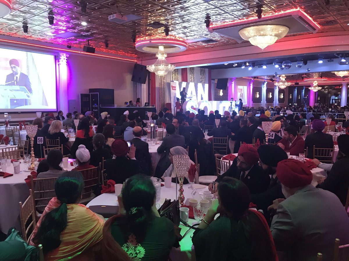 HarjitSajjan's tweet photo. Last night, I proudly accepted the nomination as the @liberal_party candidate for the riding of Vancouver South. Thank you to our amazing volunteers for putting on such a great event. Time for #TeamSajjan to get to work! #PositivePolitics #VanSouth https://t.co/SXMh1Q3Xkm