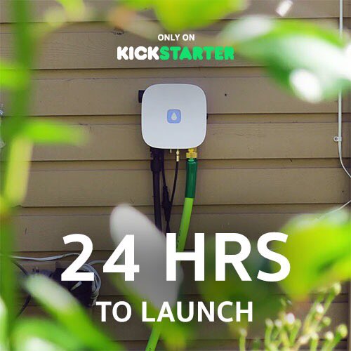 24 hours to launch - stay tuned!! 
#smarttechnology #kickstarter #dripirrigation #smartgarden #dripio